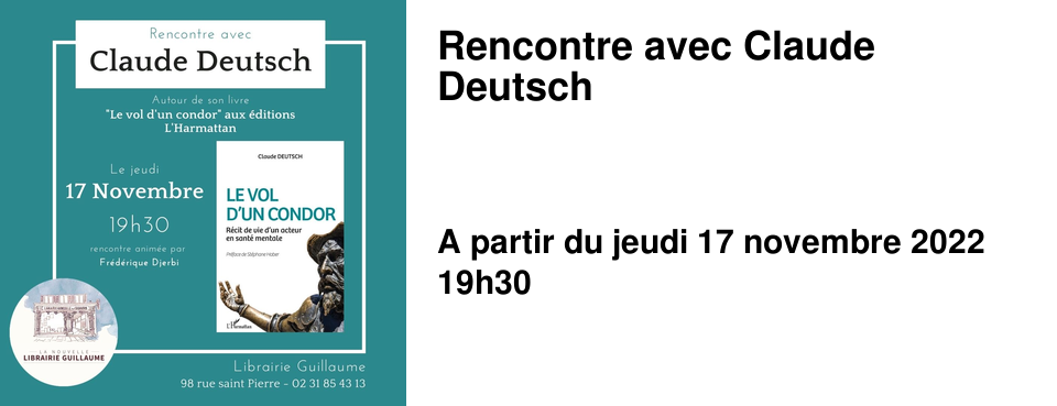 Rencontre avec Claude Deutsch