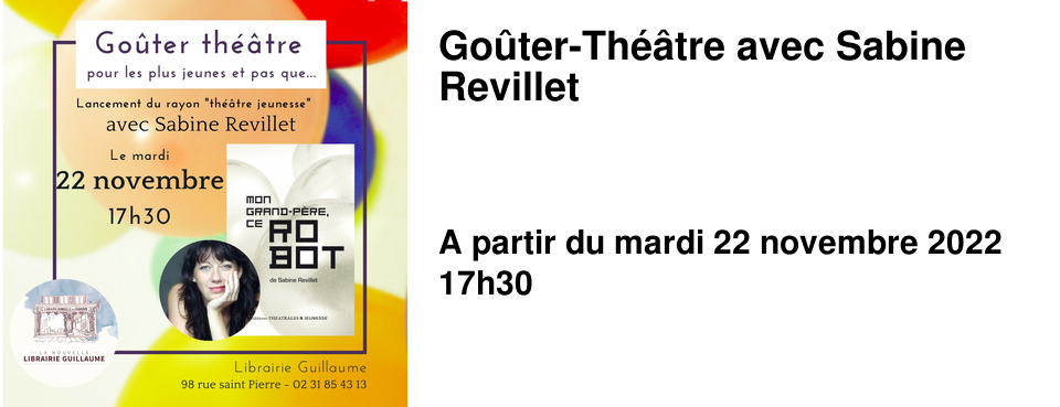 Go�ter-Th��tre avec Sabine Revillet