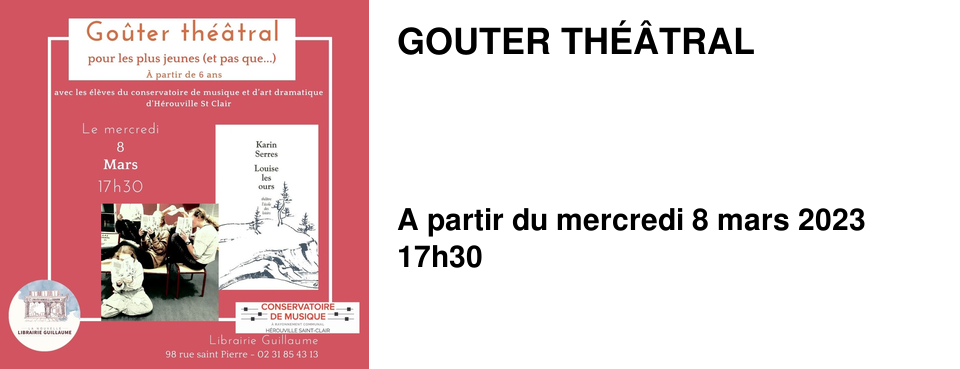 GOUTER TH��TRAL